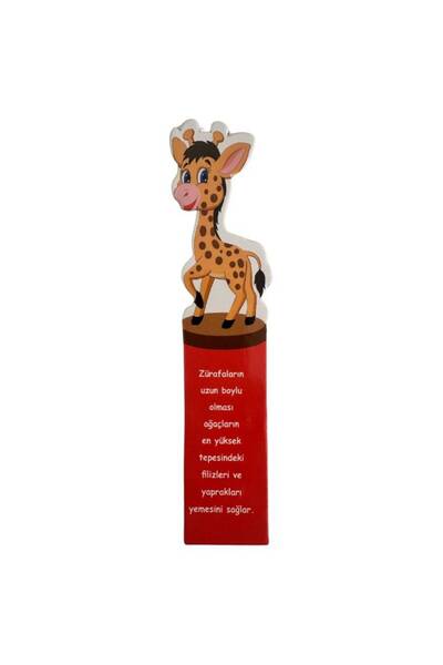 Gıpta GIPTA CHILDREN'S VISUAL BOOK SPARTER GIRAFFE