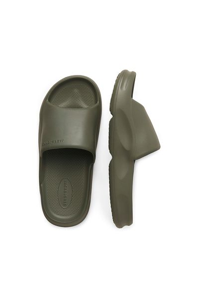 Jack & Jones Jack Jones Jfw Status Moulded Slider Noos Ανδρικά πράσινα πέδιλα και παντόφλες - 12251282 -21