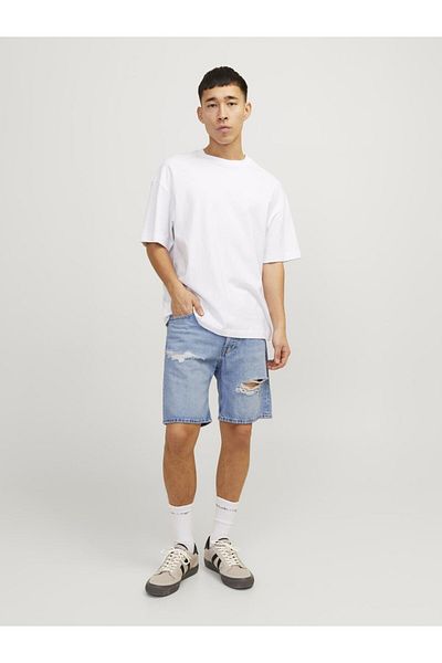 Jack & Jones JJCris JJCooper Μπλε σορτς - SBD 921 SN, 12253757 -07 Μοντέλο