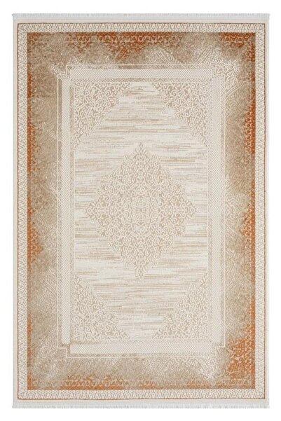 SEYRAN HALI Asya 525 Terra Klasik Desen Akrilik Salon Halısı