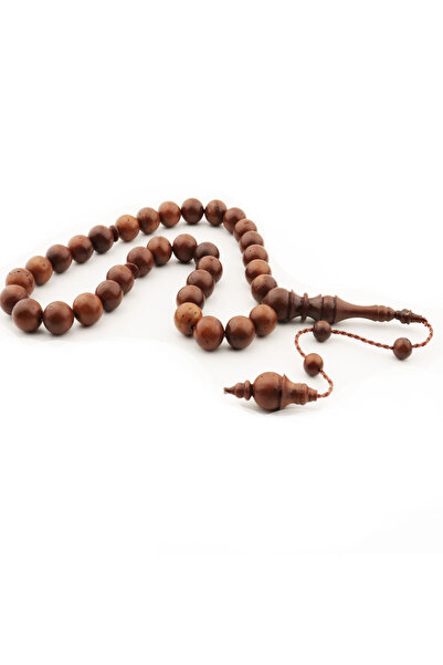 PİGADO Ροζάριο από γνήσιο κορνάλι κομμένο σε σφαίρες 10 mm, 33 τεμάχια