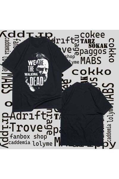 Adrift Tricou negru pentru femei Kod Presss We Are The Walking Dead221139tt