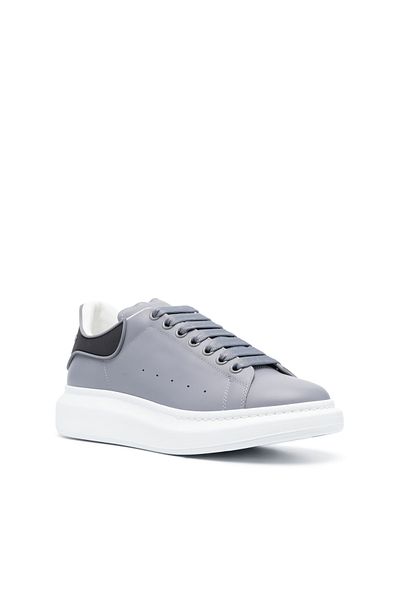 ALEXANDER MCQUEEN Leather Logo Men's Sneakers