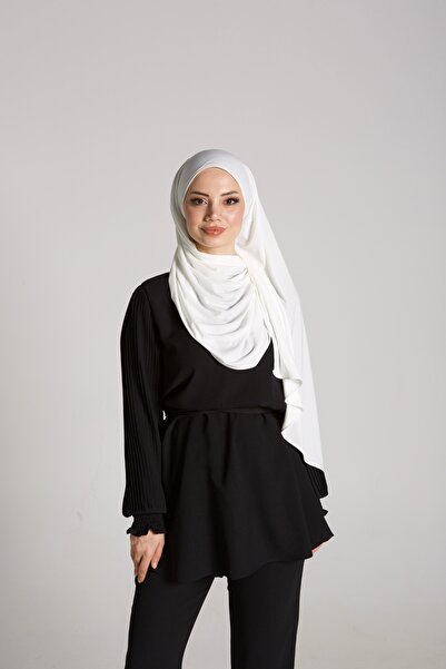 Morus Beyaz Premium Şal 70*180