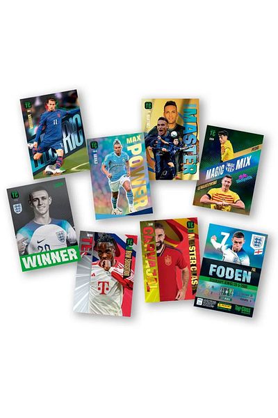 hediyecik Panini Fifa Top Class 2024 - 15 Pack Football Player Cards (120 Cards)