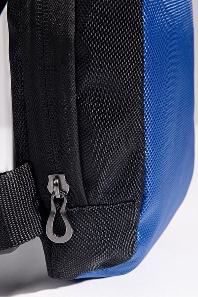 Tudors Unisex Ayarlanabilir Çapraz Askılı Sax Mavi Omuz Çantası