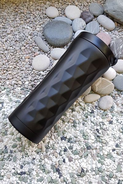 Weather Forecast Complete 304 L Steel Black 6 Oz 500 ml Coffee Thermos Mug Cin228sy