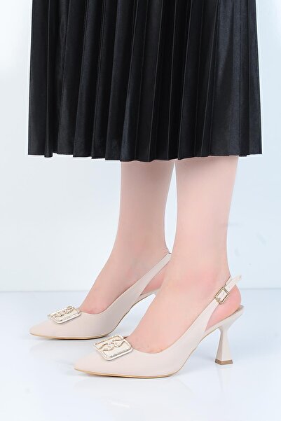 Ayakcenter Scarletta Mella - حذاء نسائي بكعب 7 سم