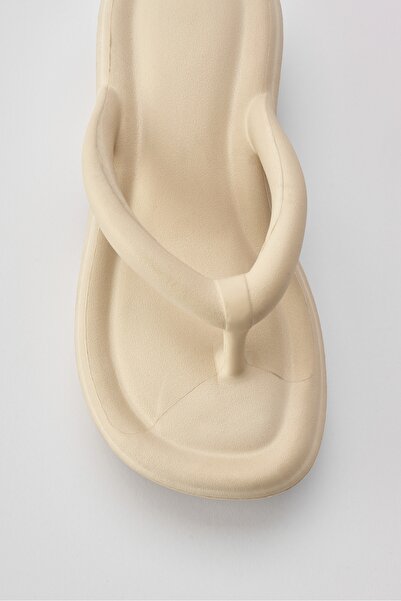 OZYO Milla Krem Eva - Літні пляжні капці між пальцями