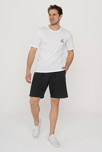 Jack & Jones Jack Jones Ανδρικό Υφασμάτινο Σορτς 12250090 Μαύρο
