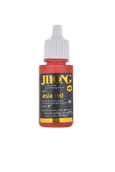 Jilong Kalıcı Makyaj Dudak Boyası Asia Red #607 , 15 Ml.