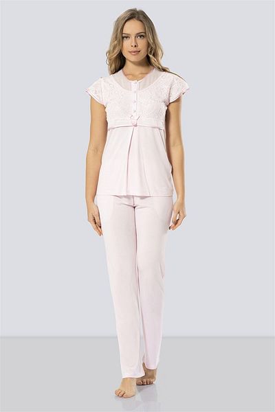 TÜREN 3199 Model Women's Lace Pajama Set