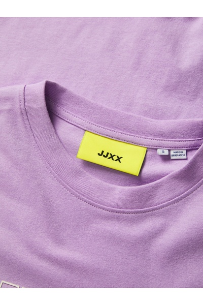 Jack & Jones Jack Jones Jxinez Rlx Ss Tee - Μωβ T-Shirt 12252256 -19