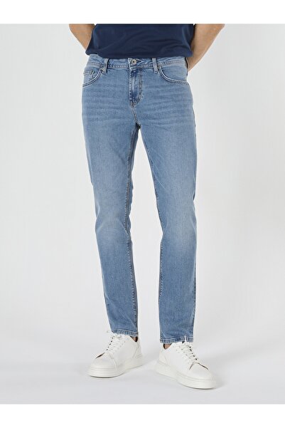Colin's 044 Karl Düşük Bel Düz Paça Straight Fit Mavi Erkek Jean Pantolon Cl1019139