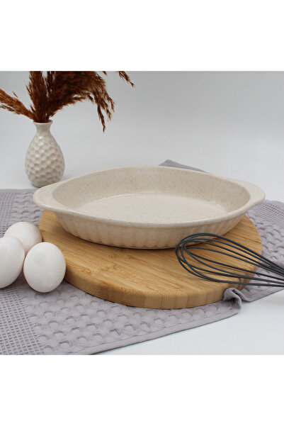 Arna Porselen Arna 33 Cm Seramik Oval Fırın Kabı