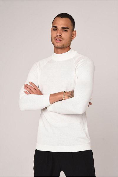 Trendyol Collection Antioch Élli Kragen Slim Fit Trikot TMNAW23KZ00184