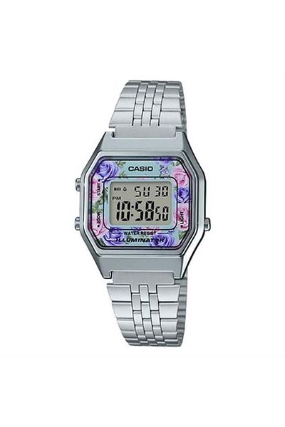 Casio La680wa-2cdf Retro Digital Women's Wristwatch