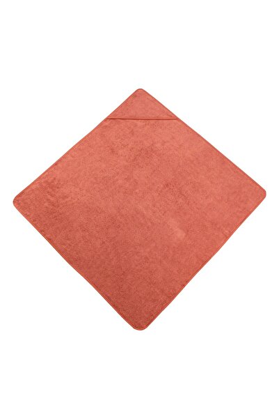 TEXTILE COLORS Pamuklu Bebek Kundak 100 X 100 Cm Kiremit 100 % Pamuk
