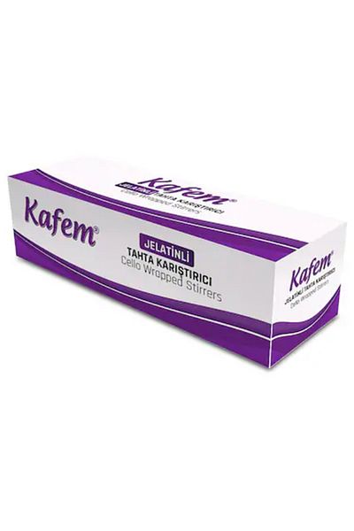 KAFEM Set of 100 Gelatin Wood and Wood Mixers