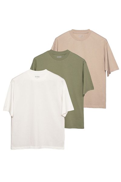 Coredra Ανδρική Oversize Comfort Fit - Πακέτο 3