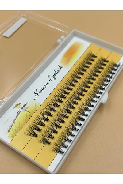 NESURA EYELASH 20D Demet Tekli Takma Kirpik- 9MM