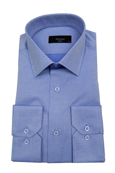 ADVANTE Cămașă Jacquard Slim Fit pentru bărbați Bgl-st00166