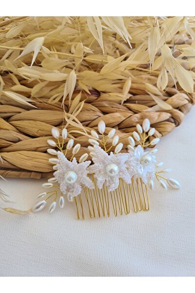 Mirage Design Handmade Wedding Promise Henna Wedding Bridal Hairpin and Crown...