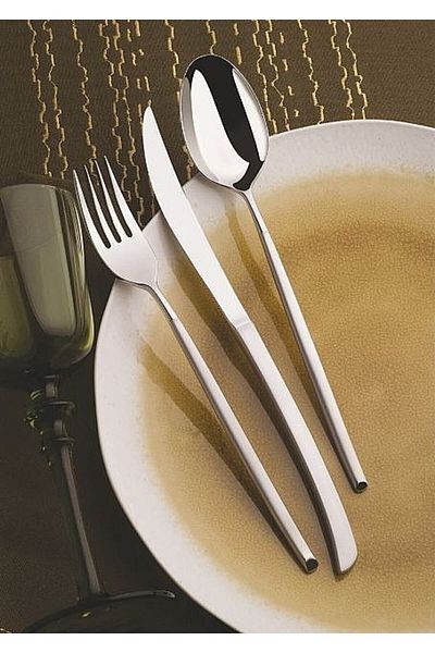 Viyalente Roma 60 Piece Matte Cutlery Set