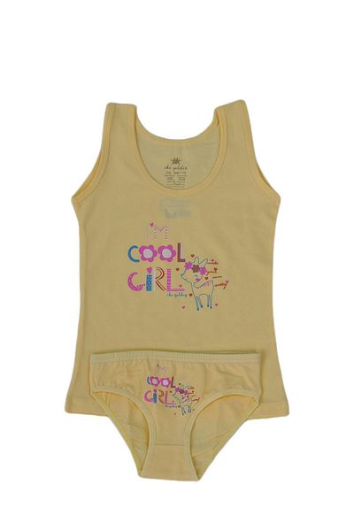 BAGLAN Girl's Cool Printed Athlete Panties Set 8623 BGL-ST03484