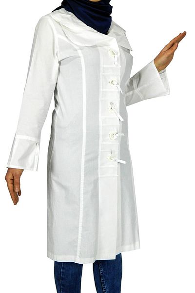 Akra Tunica de dama alba - Model Akr302
