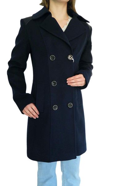 PROTO Leather Patched Coat 44238