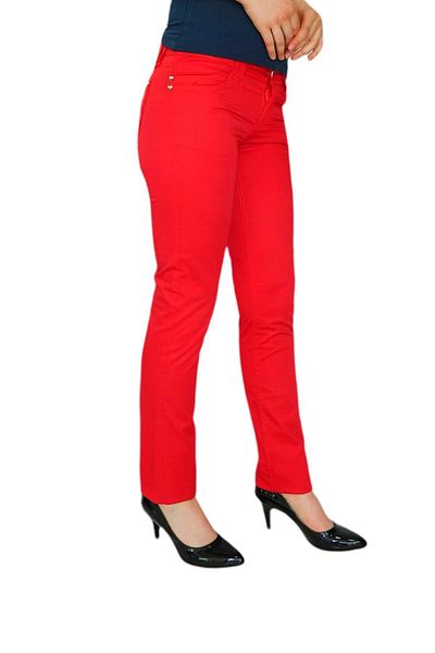 BIGSIE Women's Colorful Low Waist Trousers Canvas 348 Tt002238