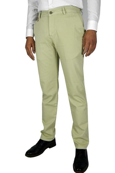 LUCCİO Notra Men's Side Pocket Honeycomb Trousers 111