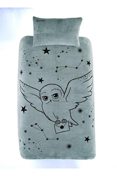 Warner Bross Warner Bros Harry Potter Jakarlı Ipliği Boyalı Welsoft Tek Kişilik Nevresim Seti