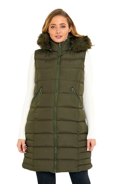 DYNAMO Long Hooded Women's Vest 5003 - Bgl-st01646