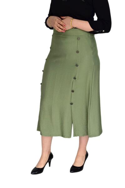 PROTO تنورة أيروبين نسائية بأزرار Ryn19737