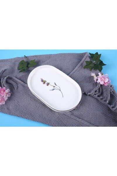 ROY KING Lavander 21x10 Cm Kayık Mavi Çiçek