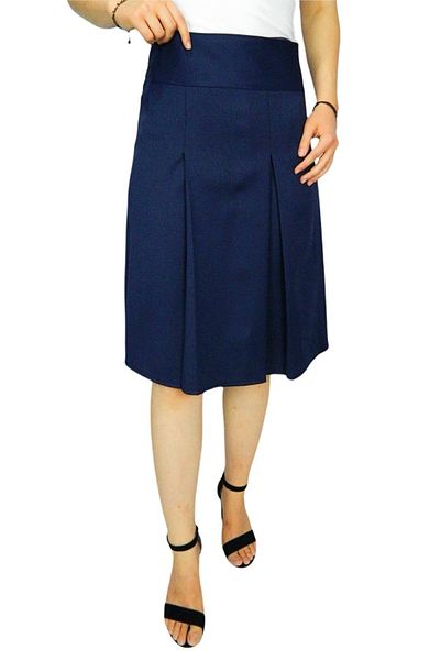 Propet Women's Short Skirt Navy Blue Prp1245