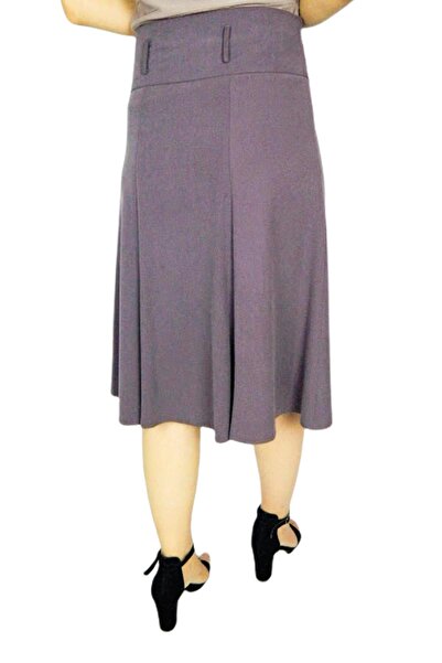 Dekolte Bemeza Baya Short Herringbone and Black Short Skirt 0023 - Low Cut - Skirt -