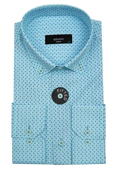 ADVANTE Ανδρικό πουά πουά Slim Fit Bgl-st00161