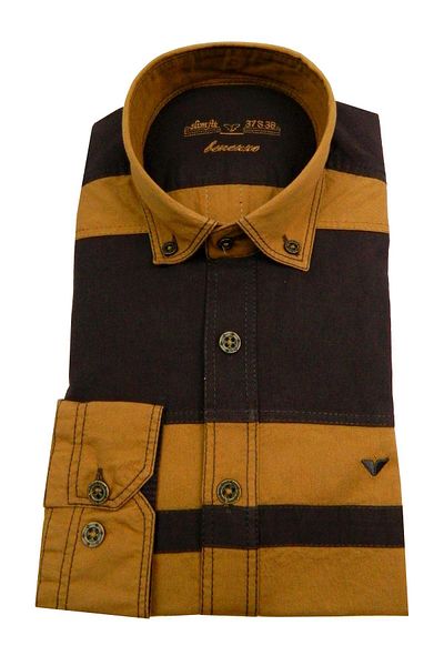 BENEZZO Ανδρικό πουκάμισο Slim Fit 59168