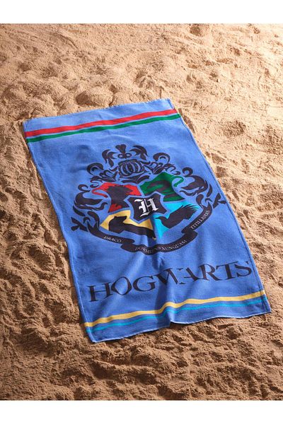 Warner Bross Harry Potter Printed Cotton Velvet Beach Towel