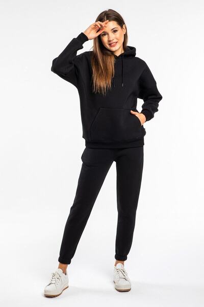 Vengeance Outlet Set de trening pentru femei, cu glugă, cu 2 fire, de culoare...