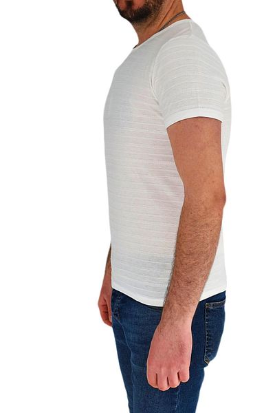 DYNAMO Tricou cu gât pentru bărbați T-750 Bgl-st01836