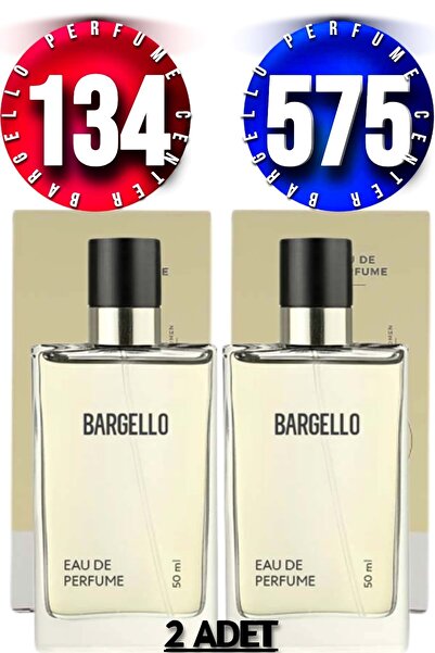 Bargello 134 Kadın Parfüm Oriental 50 ml Edp 575 Erkek Parfüm Woody 50 ml Edp 2 Adet Ürün