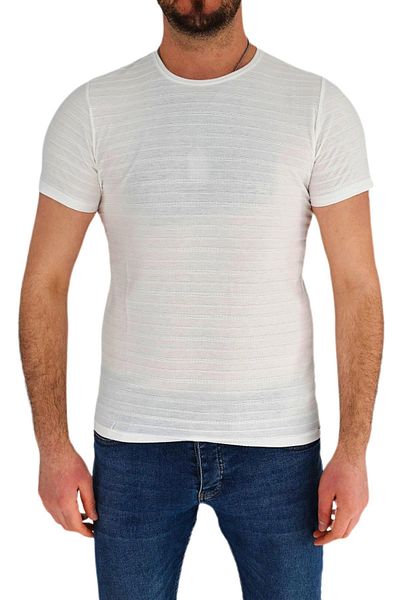 DYNAMO Tricou cu gât pentru bărbați T-750 Bgl-st01836
