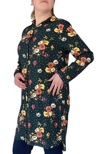 BAGLAN Women's Floral Printed Tunic Bgll000001