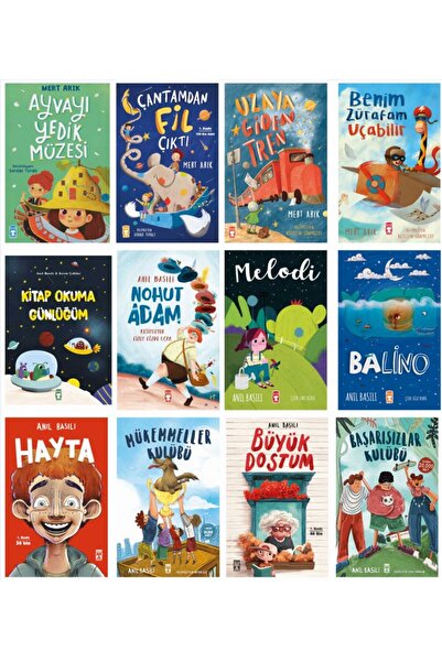 Timaş Çocuk Ayvayı Yedik Müzesi Ve Hayta 12 Kitap Set - Mert Arık - Anıl Basılı