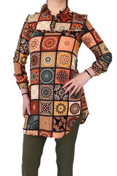 Nazal Women's Ethnic Pattern Tunic Bgl-st02016