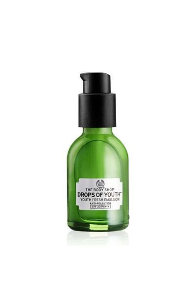 THE BODY SHOP قطرات الشباب™ مستحلب الشباب الطازج بعامل حماية من الشمس 20 باك +++ 50 مل